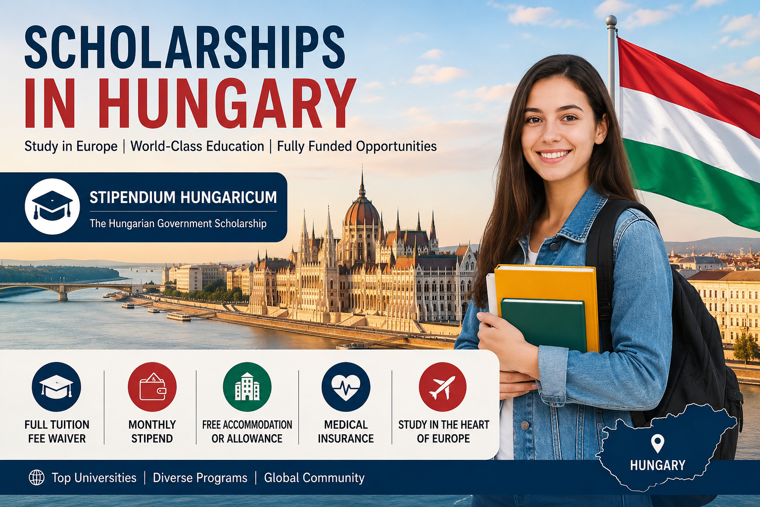 Scholarships in Hungary - Learn about Stipendium Hungaricum and how to apply.